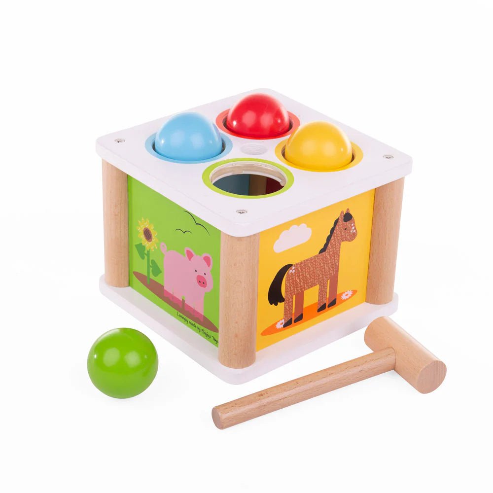 Tap Tap Ball Game - Fun Stress Relief & Hand-Eye Coordination Toy for Kids & Adults - Perfect for Office, Home, and Classroom Use