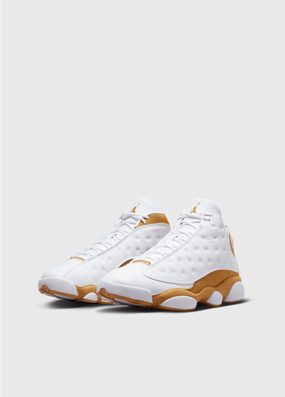 Air Jordan 13 'Wheat' Retro Basketball Sneakers for Men - Premium Leather High-Top Shoes for Streetwear & Casual Style | Perfect for Basketball, Gym & Everyday Wear