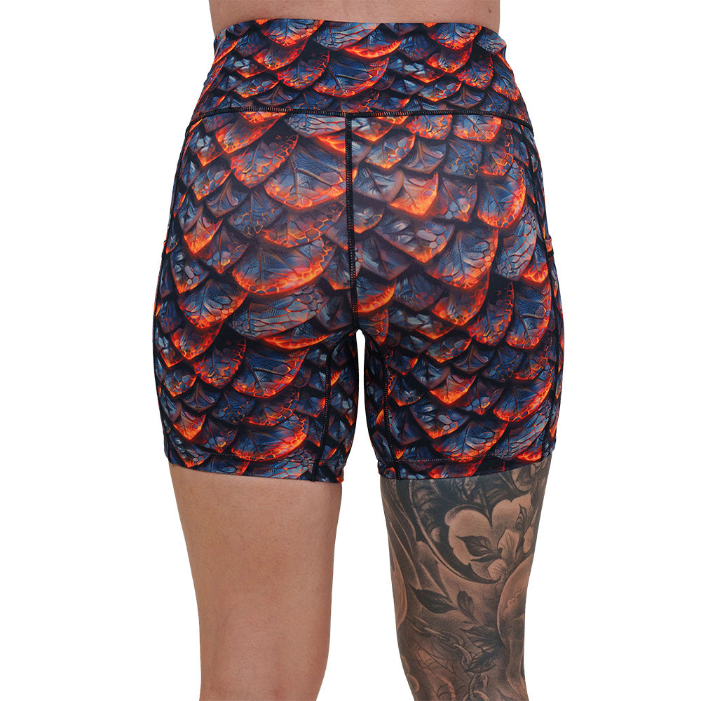 Molten Dragon Men's Athletic Shorts - Lightweight Quick-Dry Gym Workout Running Basketball Shorts for Men - Perfect for Training, Sports & Casual Wear