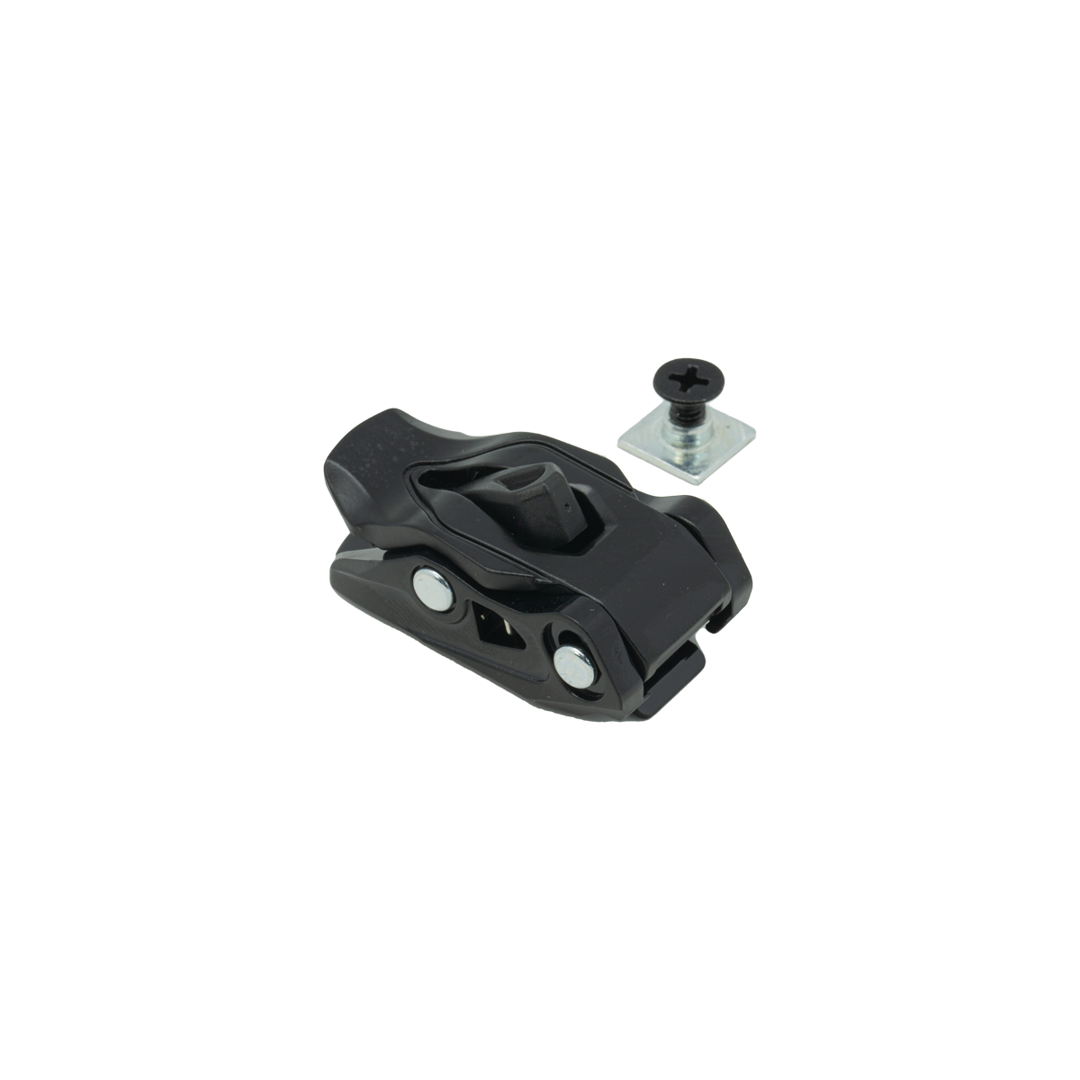 FR Spin Ratchet Buckle - Heavy Duty Black Strap Tightener for Cargo, Motorcycle, ATV & Truck Tie Downs - Secure & Adjustable Fastening Solution