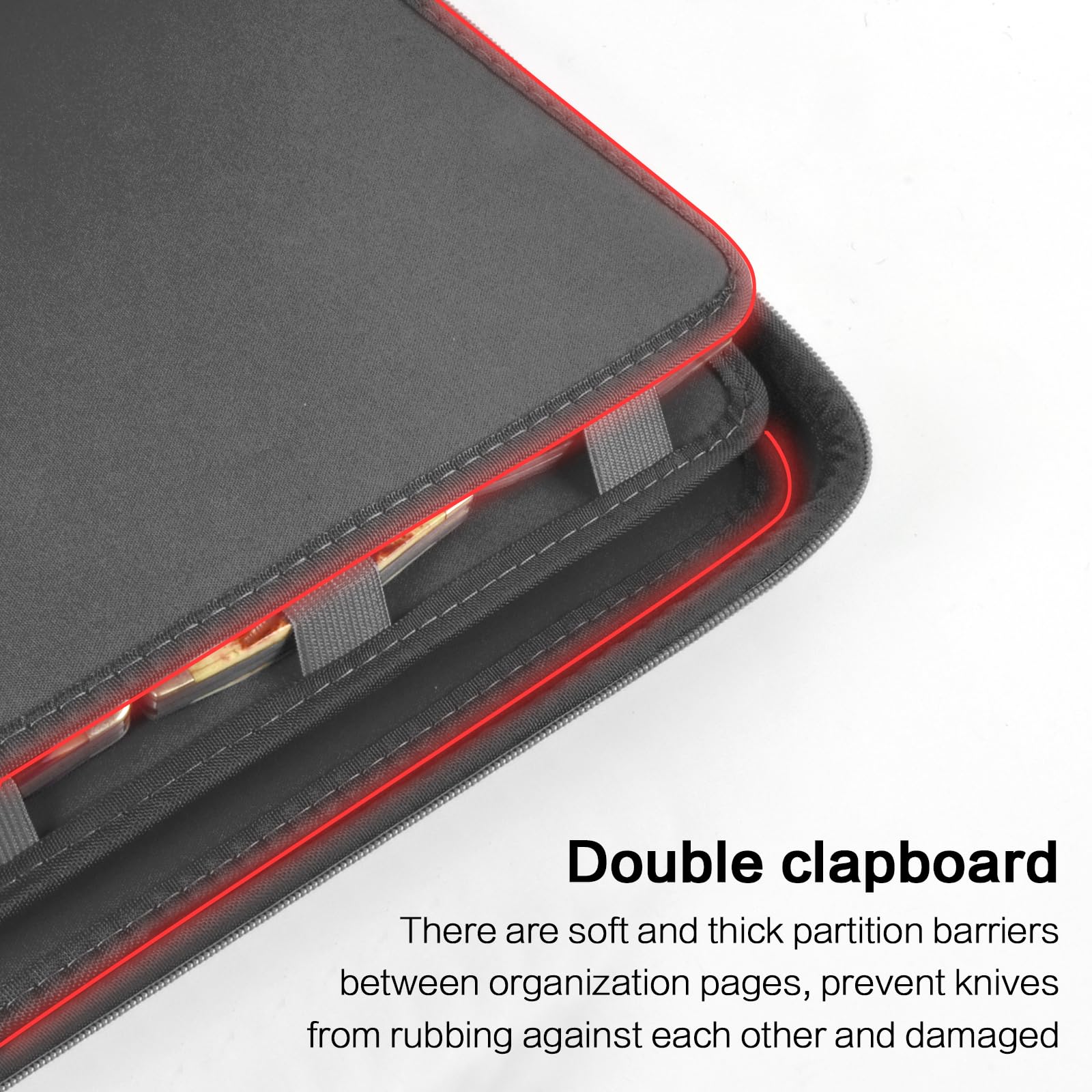 64+ Pocket Knives Display Case - Butterfly & Folding Knives Organizer Box - Tactical Knife Collection Storage for Survival, Outdoor, EDC (Grey) | Perfect for Home Display, Camping Gear & Collector's Showcase