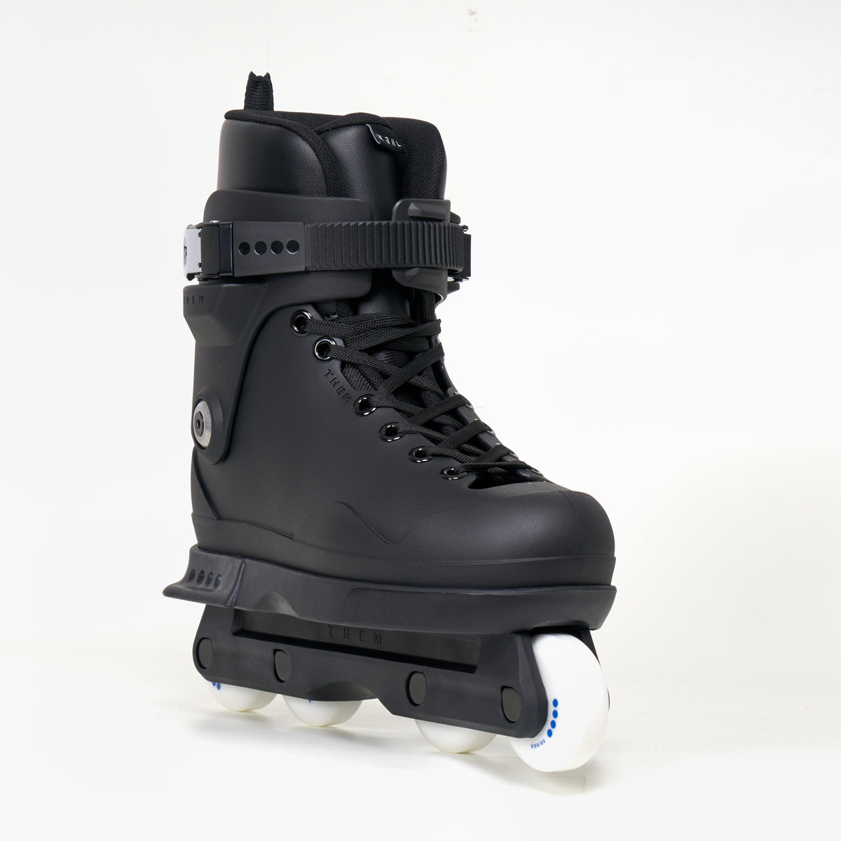 Them 909 Skates Black - Premium Aggressive Inline Skates with V.3 Soulplate & Updated Shell Sizes | Perfect for Street Skating & Skatepark Tricks