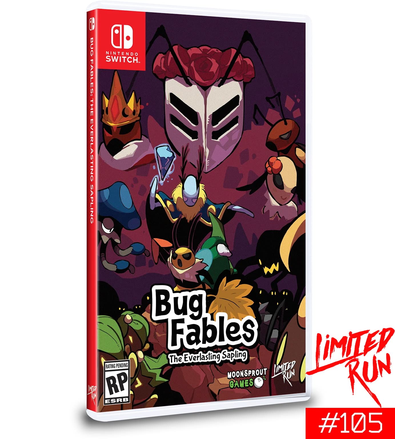 Bug Fables: The Everlasting Sapling - Limited Edition #105 for Nintendo Switch - Adventure RPG Game for Family & Solo Gaming