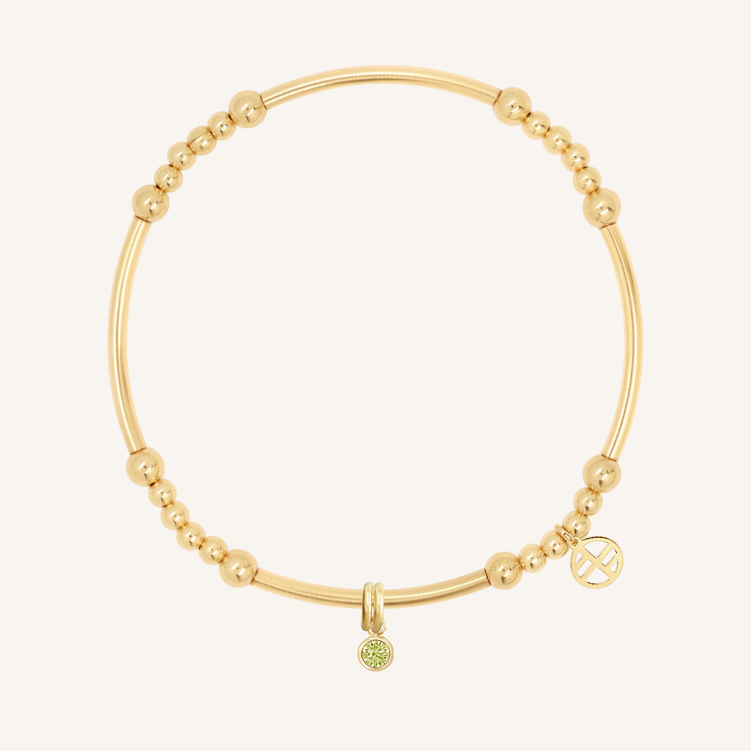 Birthstone Bracelet for Women - Personalized Aura Crystal Jewelry for Gifts, Healing & Spiritual Energy - Perfect for Birthdays, Anniversaries & Meditation