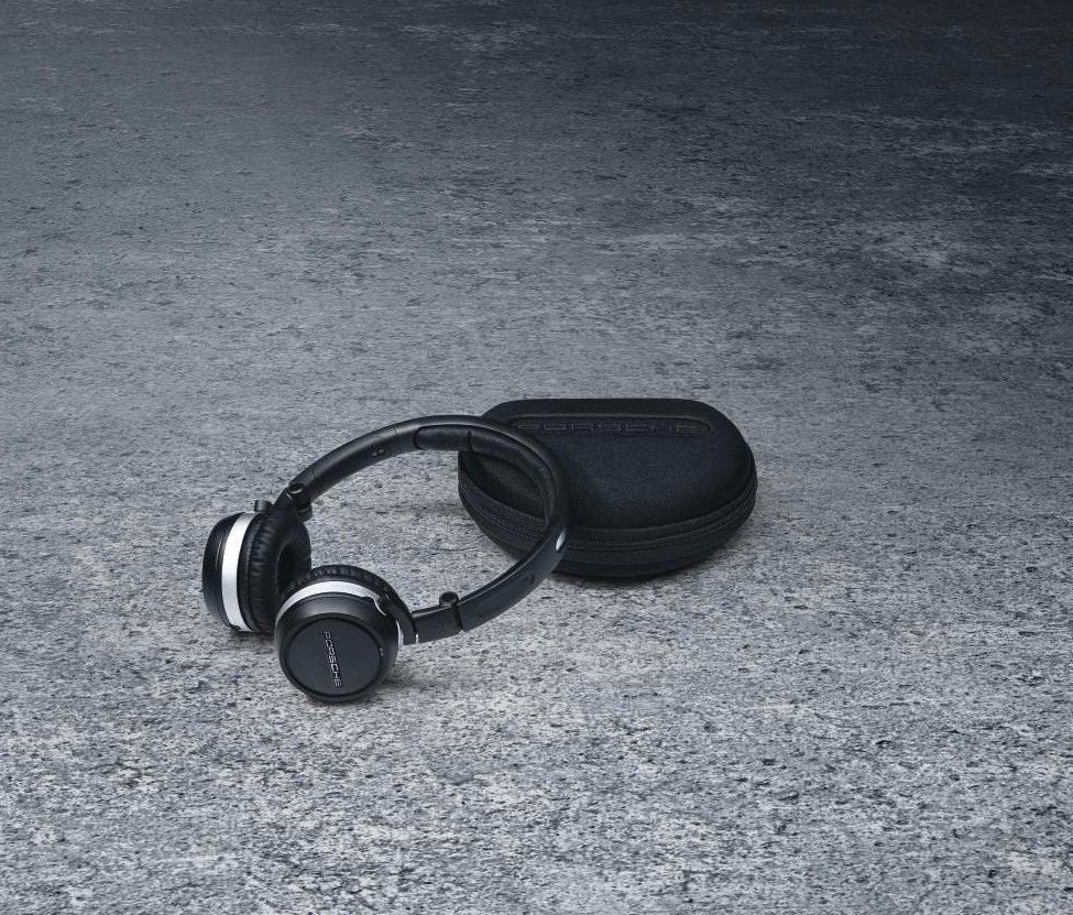 Original Porsche Tequipment OEM Bluetooth Headphones - Premium Wireless Headset for Driving, Travel & Office Use - Compatible with iPhone & Android