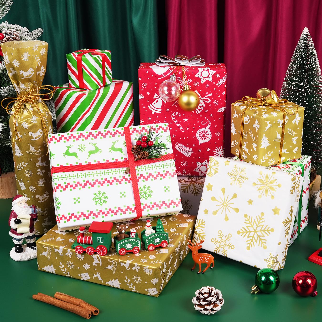 Christmas Tissue Paper Bulk Pack - 100 Sheets 14