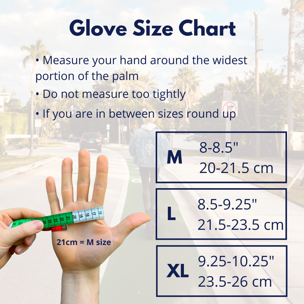 Full Finger Scooter Gloves for Adults & Kids - Durable Protective Gloves for Skateboarding, Longboarding & Scooting - Perfect for Outdoor Sports & Commuting