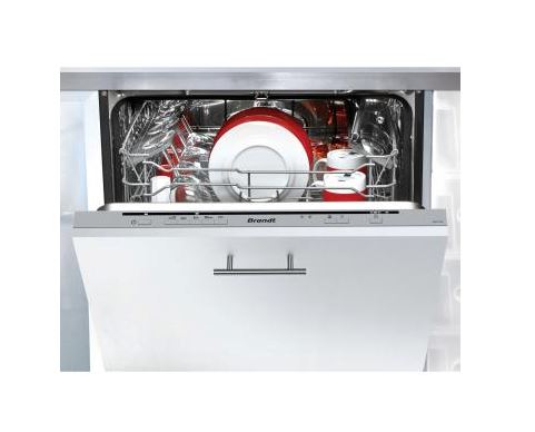 Brandt VH1772J Built-in Dishwasher - 24 Inch Stainless Steel, Energy Star Certified, Ultra Quiet for Open Kitchen & Small Space Homes