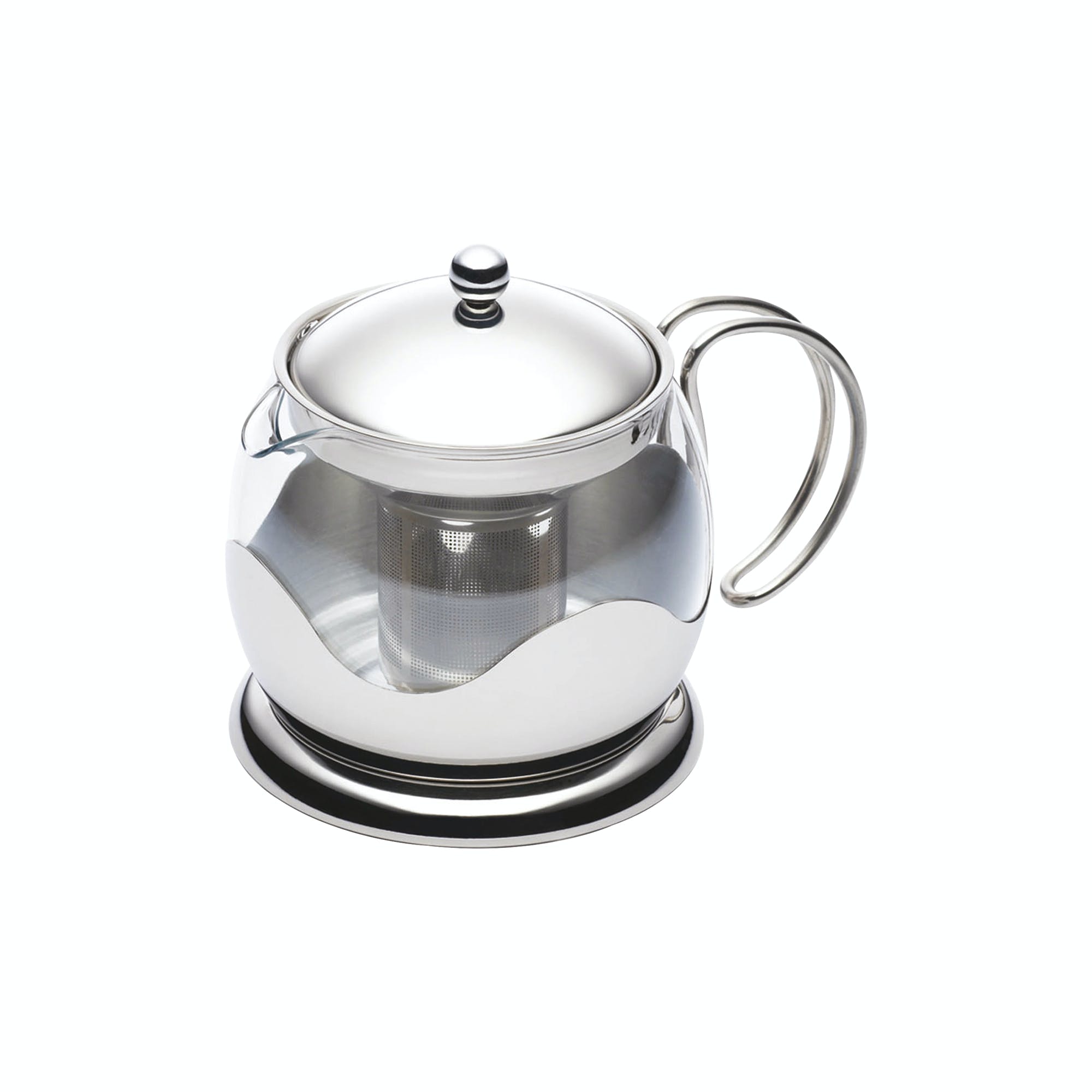 Le’Xpress Glass 900ml Infuser Teapot - Premium Loose Leaf Tea Maker with Removable Stainless Steel Filter - Perfect for Herbal, Green & Black Tea Brewing at Home or Office