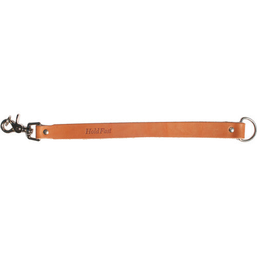 HoldFast Gear Camera Leash - English Bridle Leather Strap in Tan for DSLR & Mirrorless Cameras - Perfect for Photographers, Travel & Outdoor Adventures