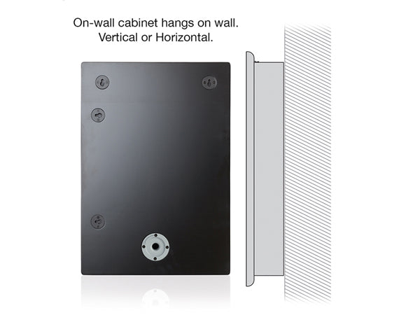 Monitor Audio SoundFrame 1 On-Wall Speaker - High-Quality Home Theater & Music System for Living Room, Bedroom, and Office