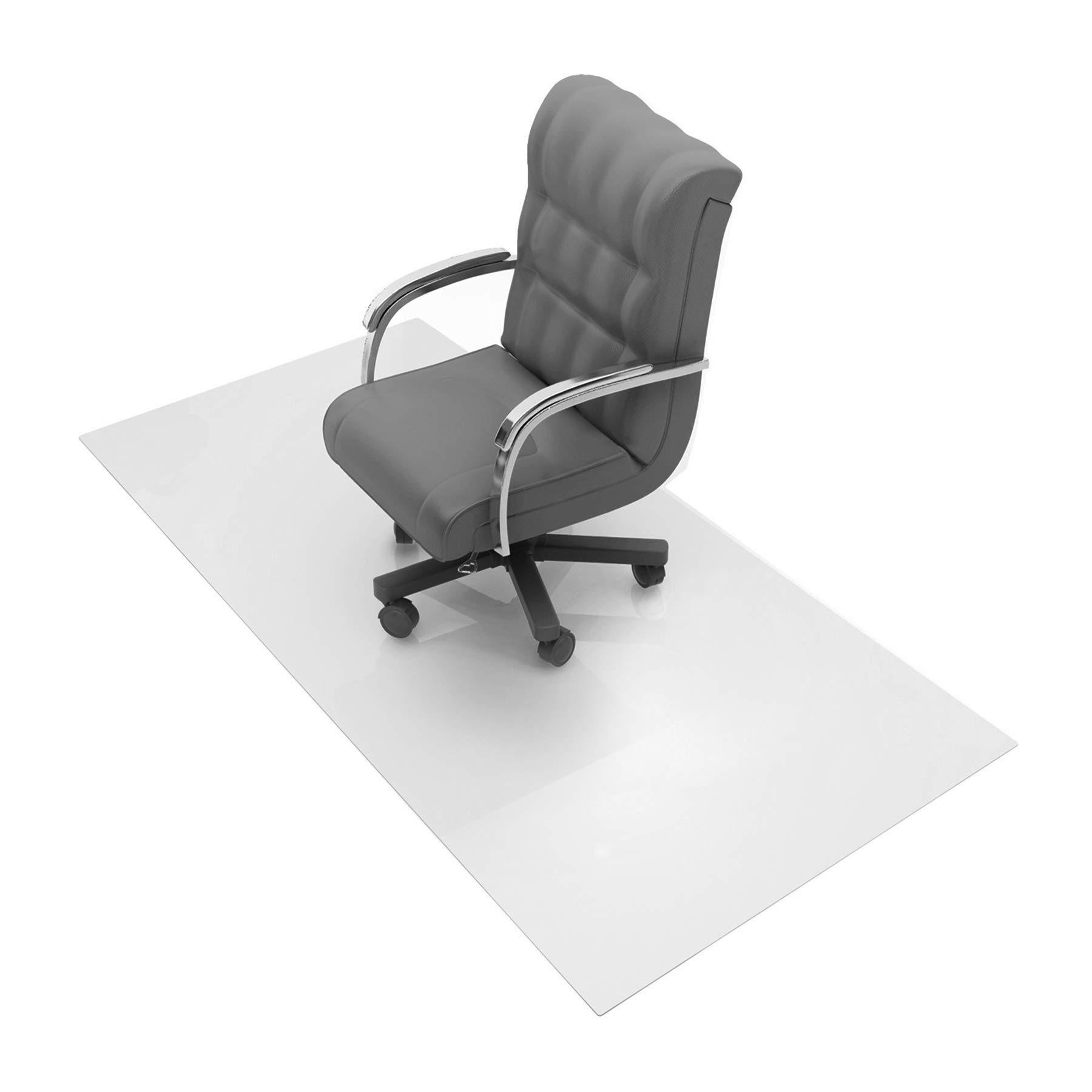 Floortex XXL Polycarbonate Rectangular Office Chair Mat for Hard Floors - 48x118 Inch - Protects Floors from Scratches & Dents - Perfect for Home Office, Conference Rooms & Workspaces