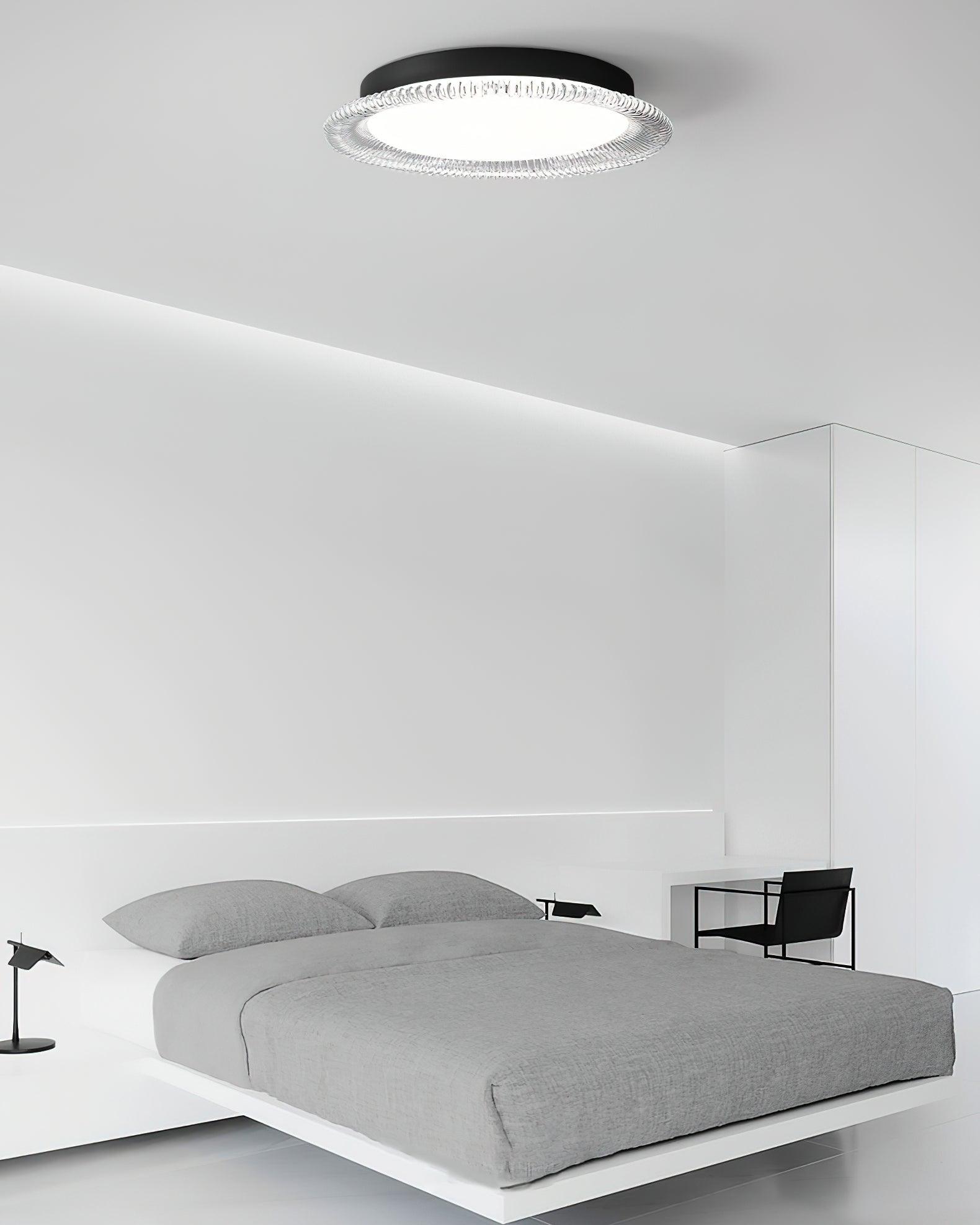 Modern Crystal Ceiling Light Fixture - Elegant Chandelier for Living Room, Bedroom, Dining Room - Perfect for Home Decor & Interior Lighting