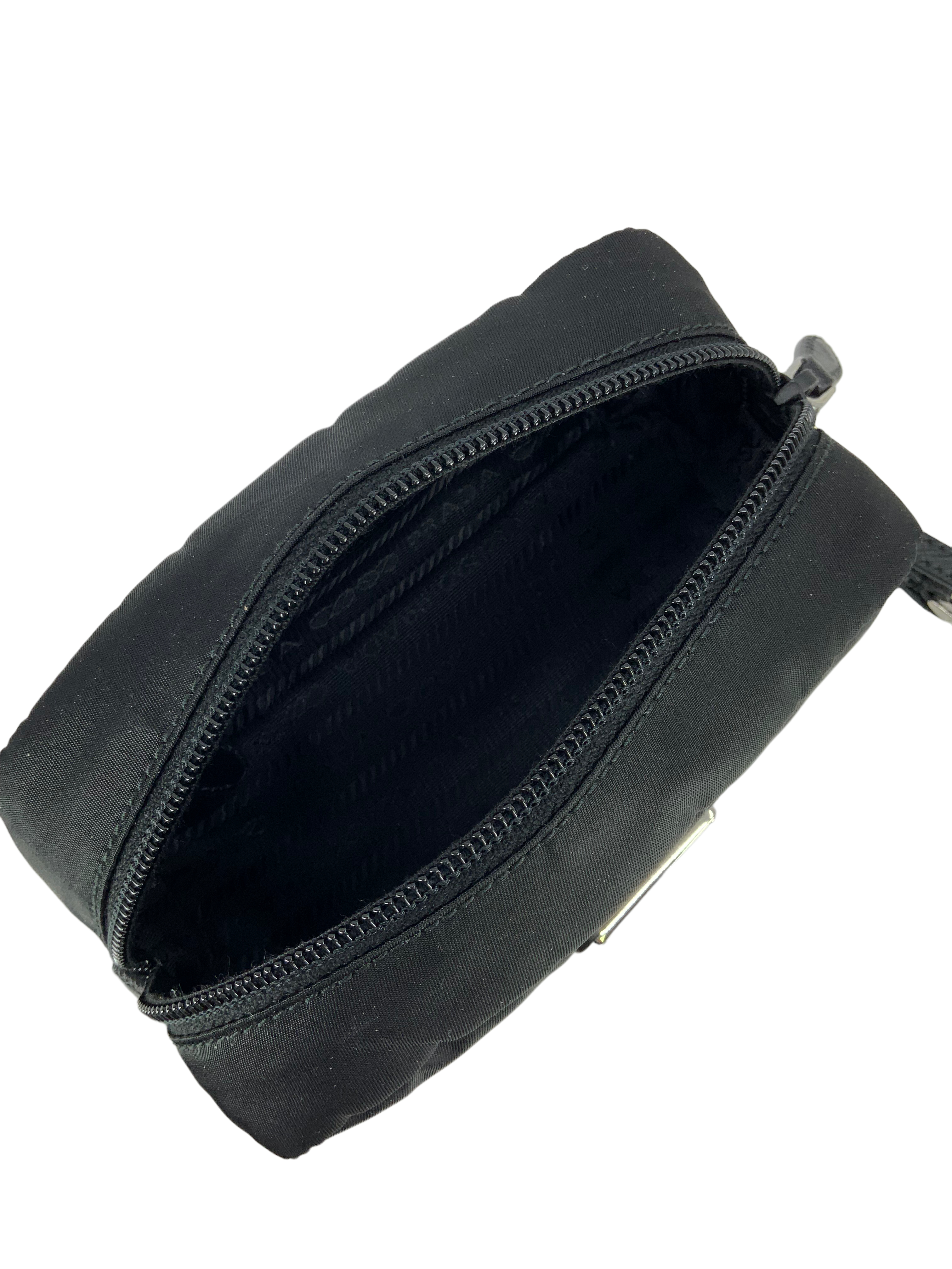 PRADA Re-Nylon Wristlet Pouch - Luxury Small Crossbody Bag for Women - Perfect for Travel, Parties & Everyday Essentials