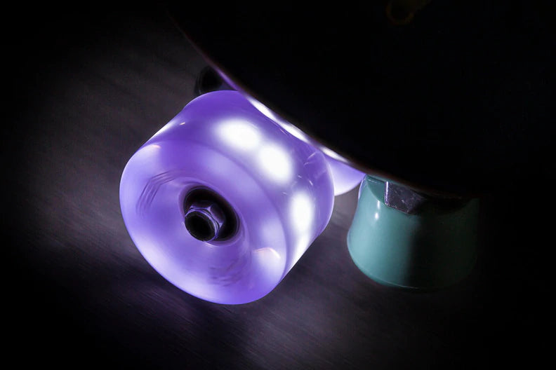 Chaya Neons Light Up Wheels 4pk - LED Glow Skate Wheels for Roller Skates & Inline Skates - Perfect for Night Skating, Rink Parties & Outdoor Fun