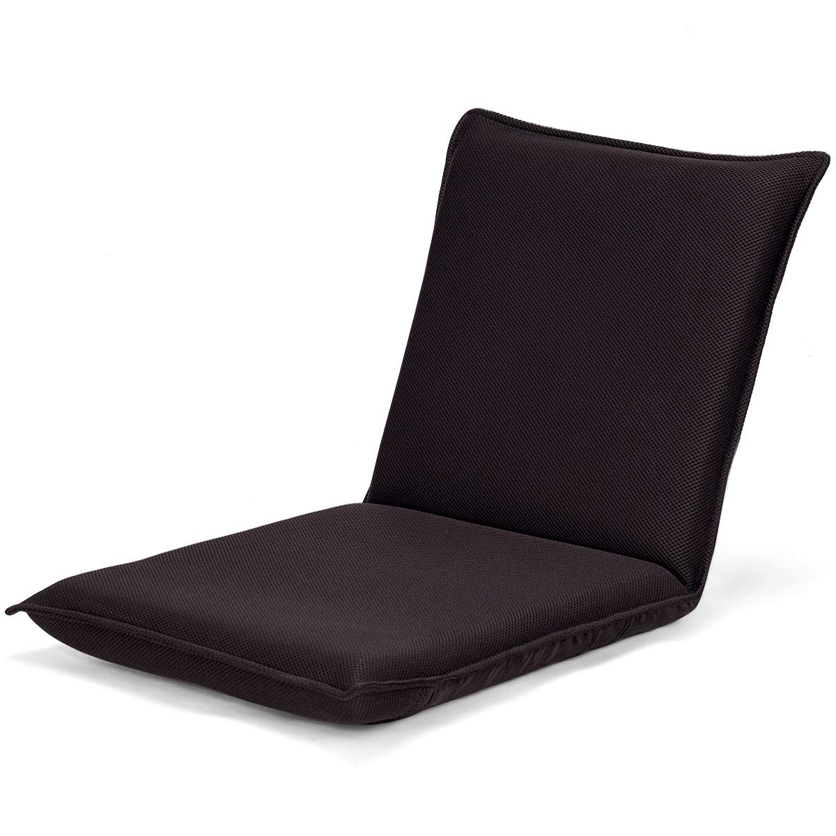 Giantex Adjustable Mesh Floor Sofa Chair - 6-Position Multi-Angle Padded Floor Chair with Cushioned Back Support - Perfect for Meditation, Yoga, Gaming, Reading & TV Watching - Versatile Lounge Chair for Living Room, Bedroom or Office