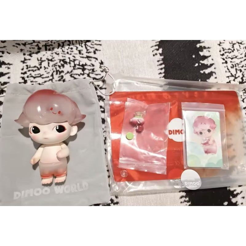 DIMOO Pink Lady Limited Edition Collectible Figure - Cute Anime Vinyl Art Toy for Display, Gift & Home Decor