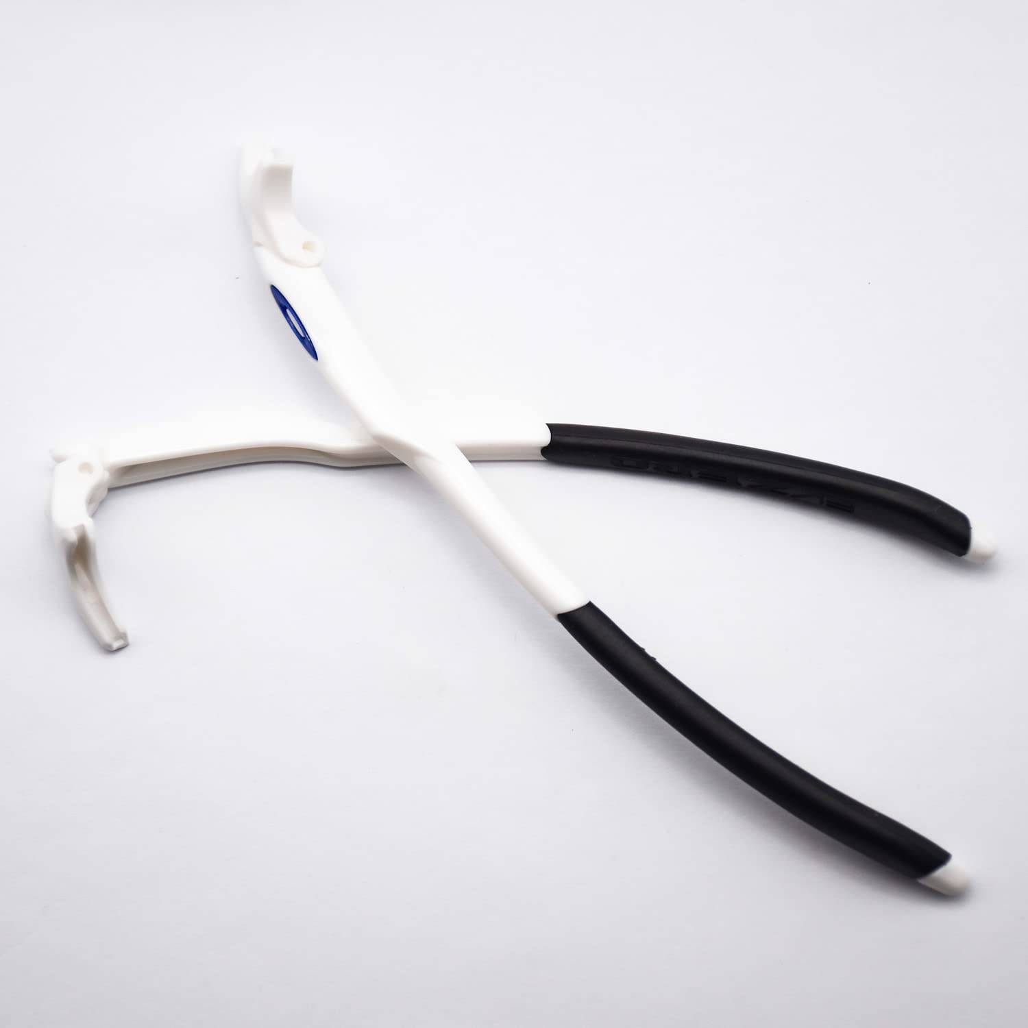 Replacement Glasses Arms for Oakley EV-Zero Sunglasses - Blue/Black/Dark Blue Logo - Compatible with EV-Zero Frames | Perfect for Sports, Outdoor Activities & Everyday Wear