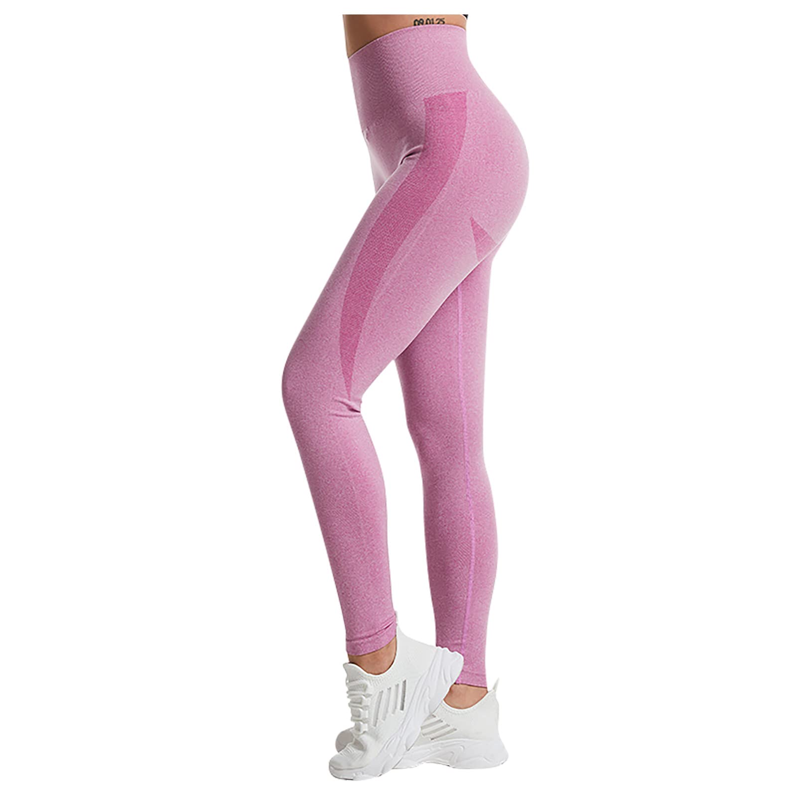 LIHUAK High Waist Yoga Pants for Women - Solid Color Tummy Control Workout Leggings with Thickening Fabric | Perfect for Gym, Running, Pilates & Lounge Wear