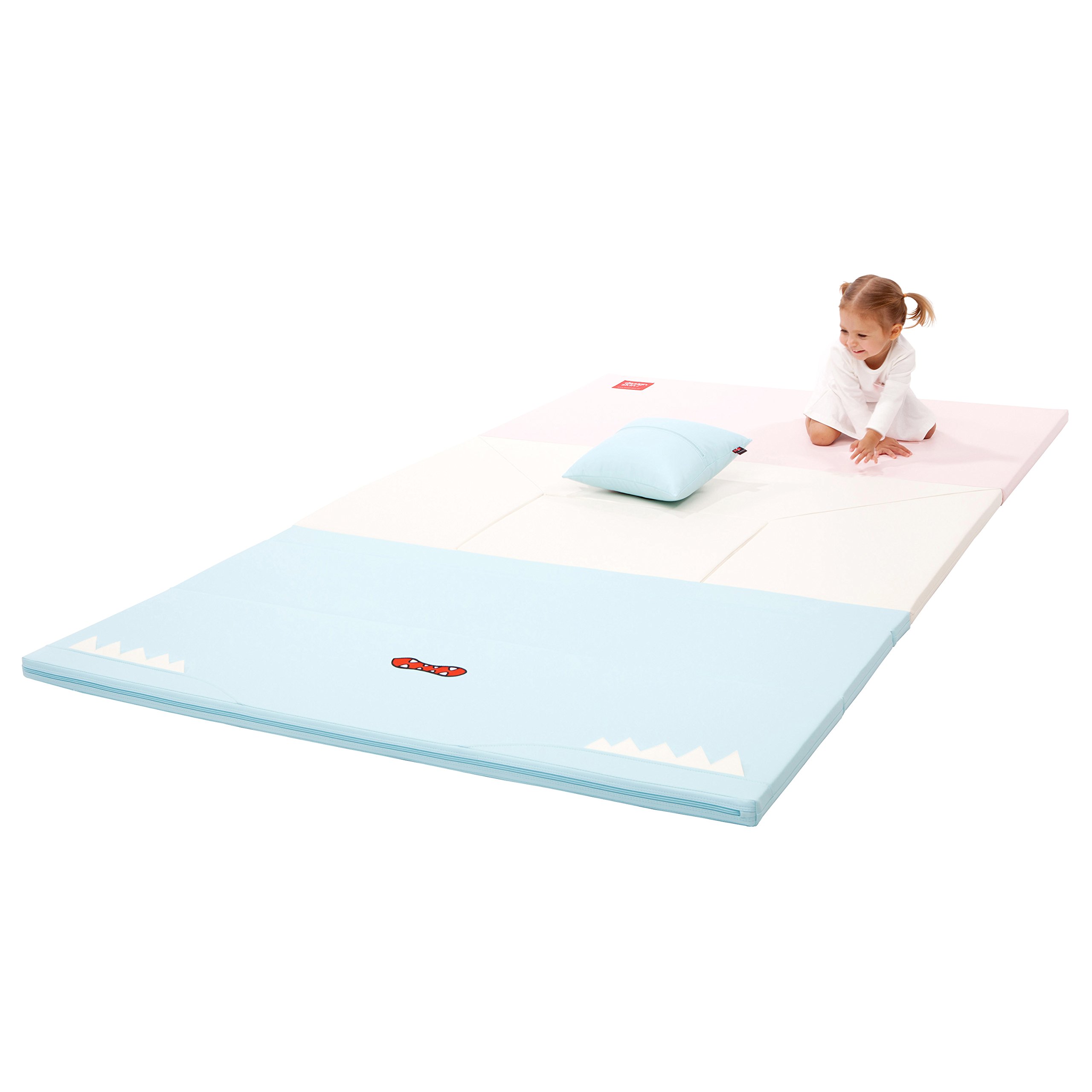 Transformable Play Mat with Design Skin - Soft & Safe for Kids | House Milk Theme | Perfect for Playrooms, Nursery Floors & Indoor Play Areas