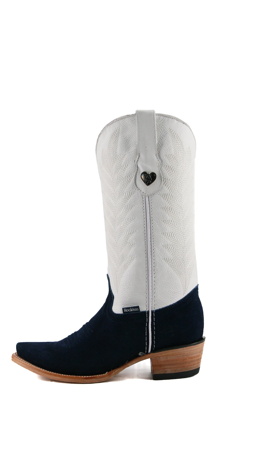 Sierra Roughout Snip Toe Cowgirl Boots for Women - Western Style Leather Riding Boots with Comfortable Fit - Perfect for Country Dancing, Rodeo, and Outdoor Adventures