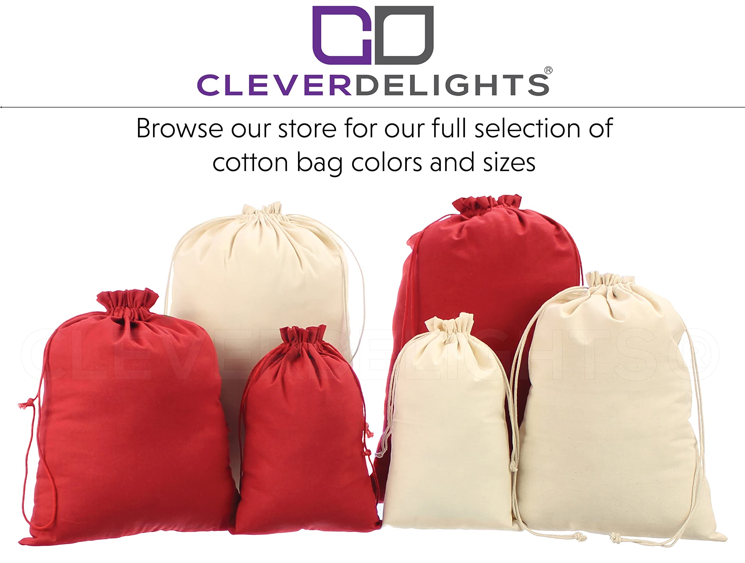 Premium Cotton Muslin Drawstring Bags - 14