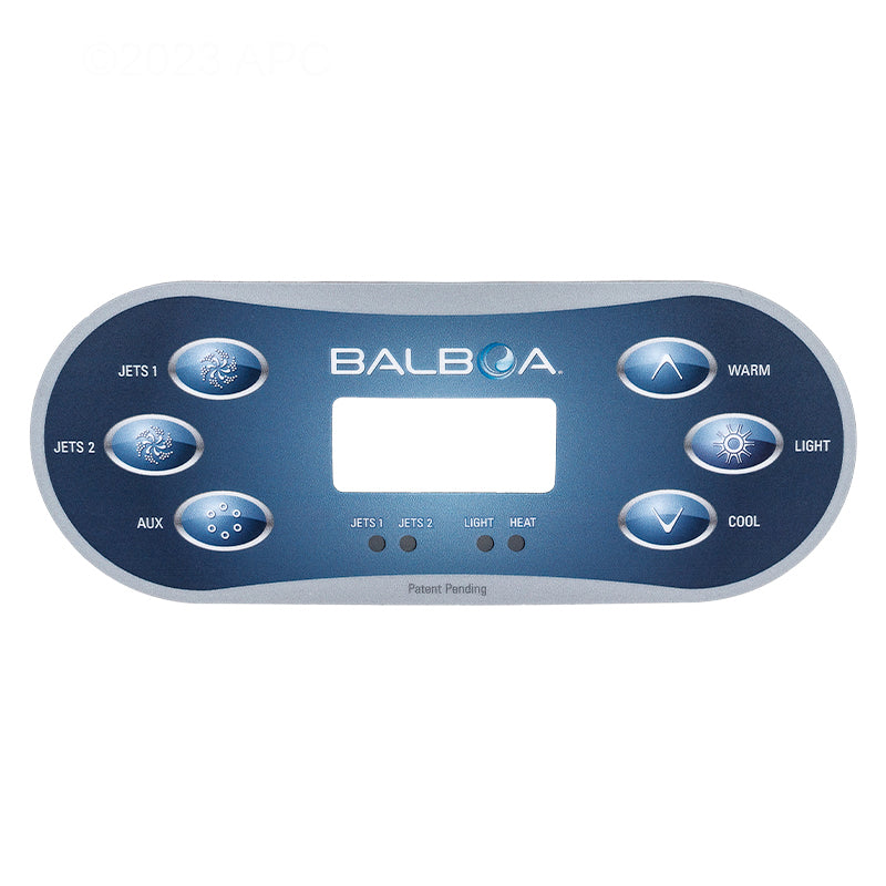 Balboa Panel Overlay 12762 - Replacement Hot Tub Spa Control System - Perfect for Home Relaxation and Backyard Spa Maintenance