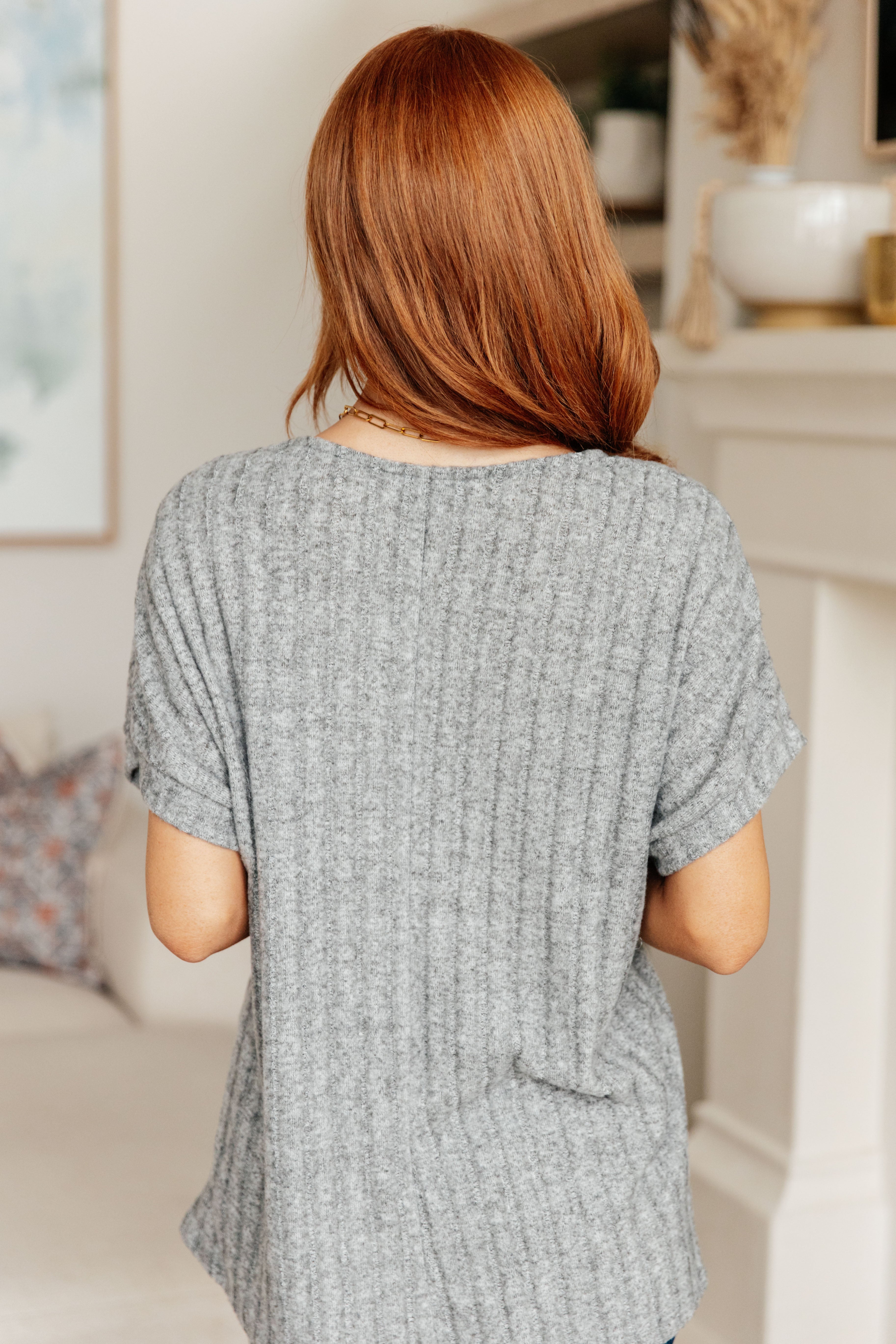 Meet Me at the Greyhound V Neck Top - Stylish Women's Casual T-Shirt for Everyday Wear | Perfect for Outings, Dates & Relaxing