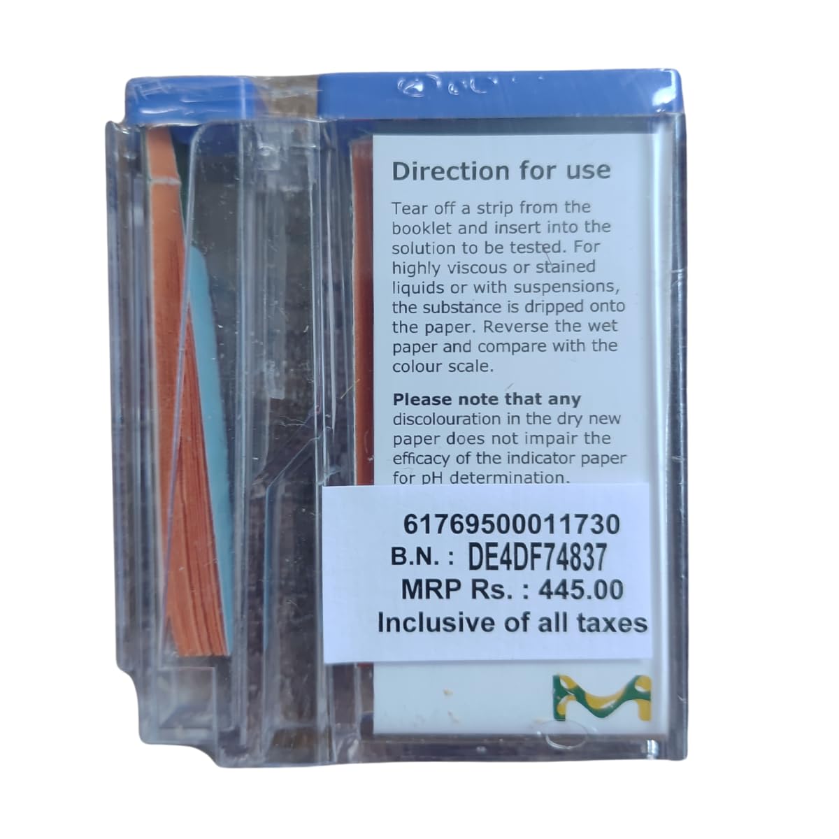 MERCK pH Test Strips 2.0-10.5 Full Range - 200 Strips (10 Booklets) | Accurate Water, Soil & Pool Testing for Labs, Aquariums & Hydroponics
