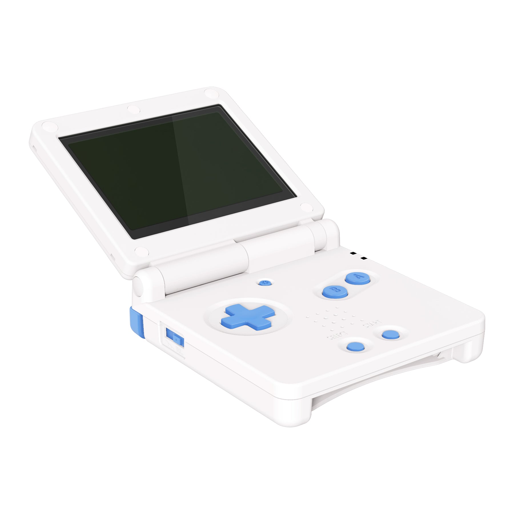 eXtremeRate Custom Replacement Buttons for Gameboy Advance SP (GBA SP) - Full Set Starlight Blue | DIY Console Repair & Gaming Accessories | Perfect for Retro Gaming Enthusiasts & Collectors