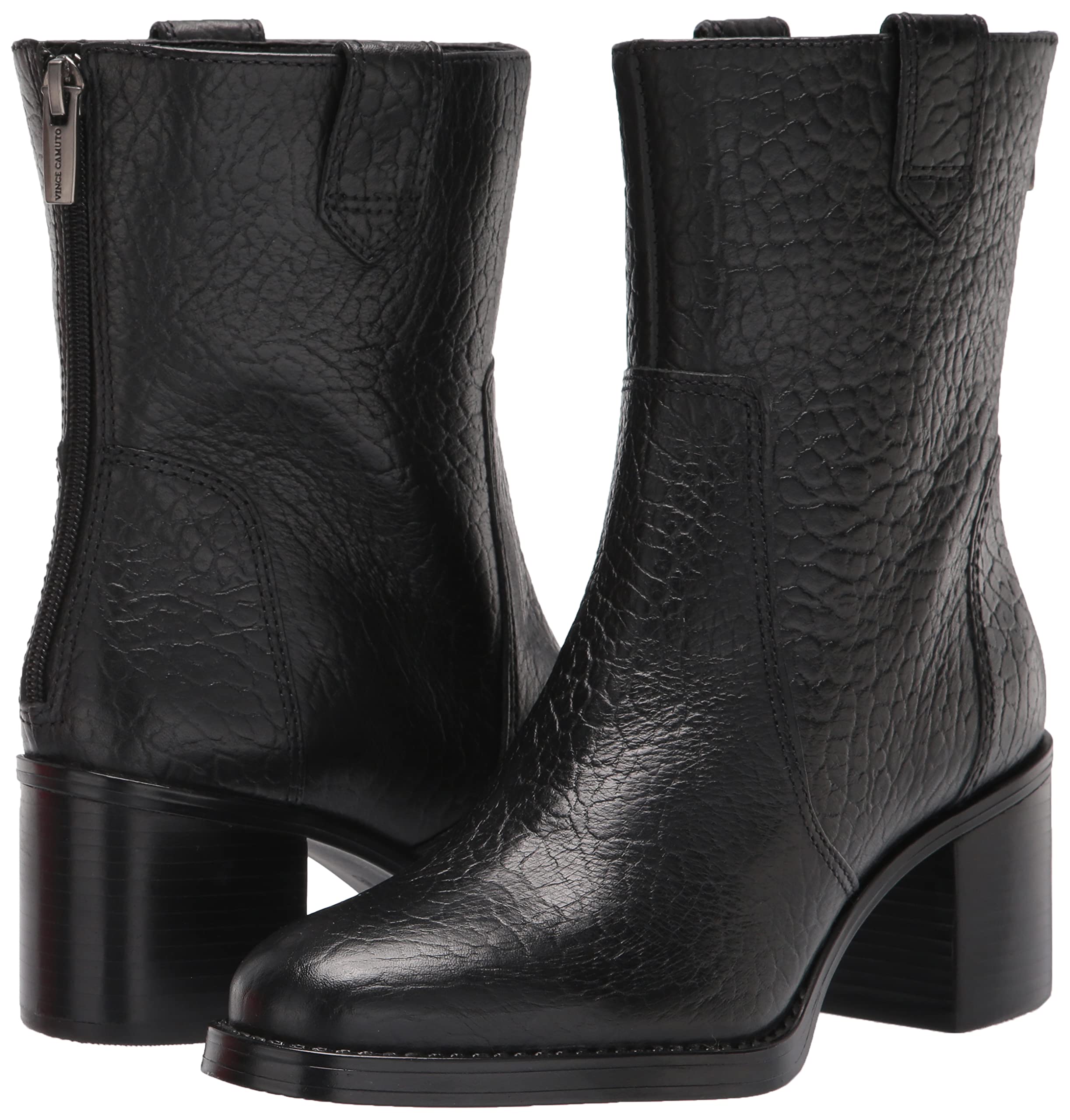 Vince Camuto Women's Zanilla Casual Bootie Ankle Boot - Comfortable & Stylish Fall Winter Shoes for Women | Perfect for Office, Date Night & Everyday Wear
