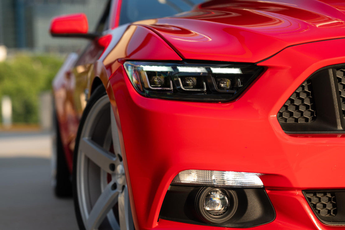 Ford Mustang (2015-2017) XB LED Headlights GEN II - High Performance Replacement Headlights for Night Driving & Car Shows