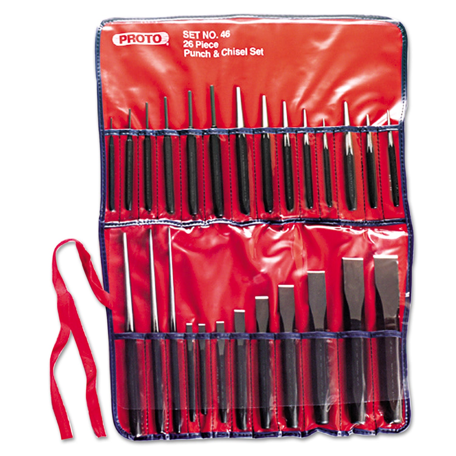 26-Piece Punch and Chisel Set for Metalworking, Woodworking & DIY Projects - Professional Hole Punch Tool Kit with Case for Craftsmen and Hobbyists