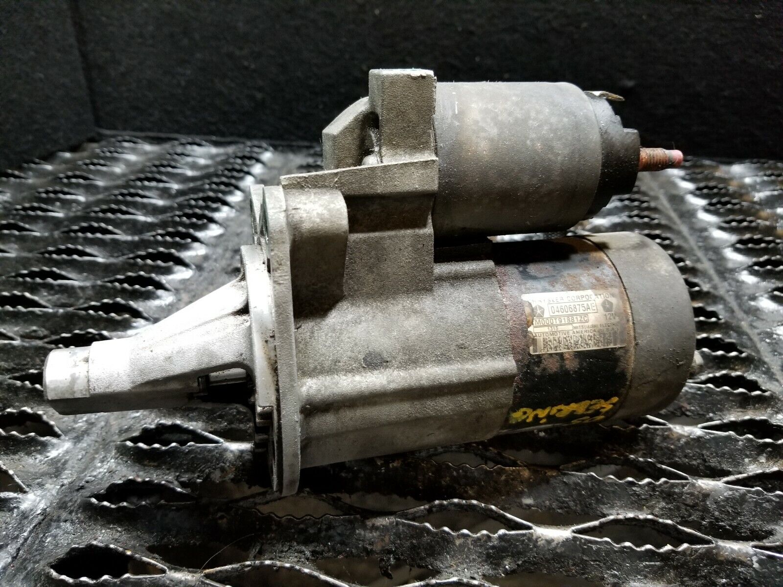 04 05 06 Chrysler Sebring Convertible 2.7L Starter Motor OEM Replacement - High Performance Car Engine Starter for Chrysler Sebring Convertible Models - Perfect for DIY Auto Repair & Vehicle Maintenance
