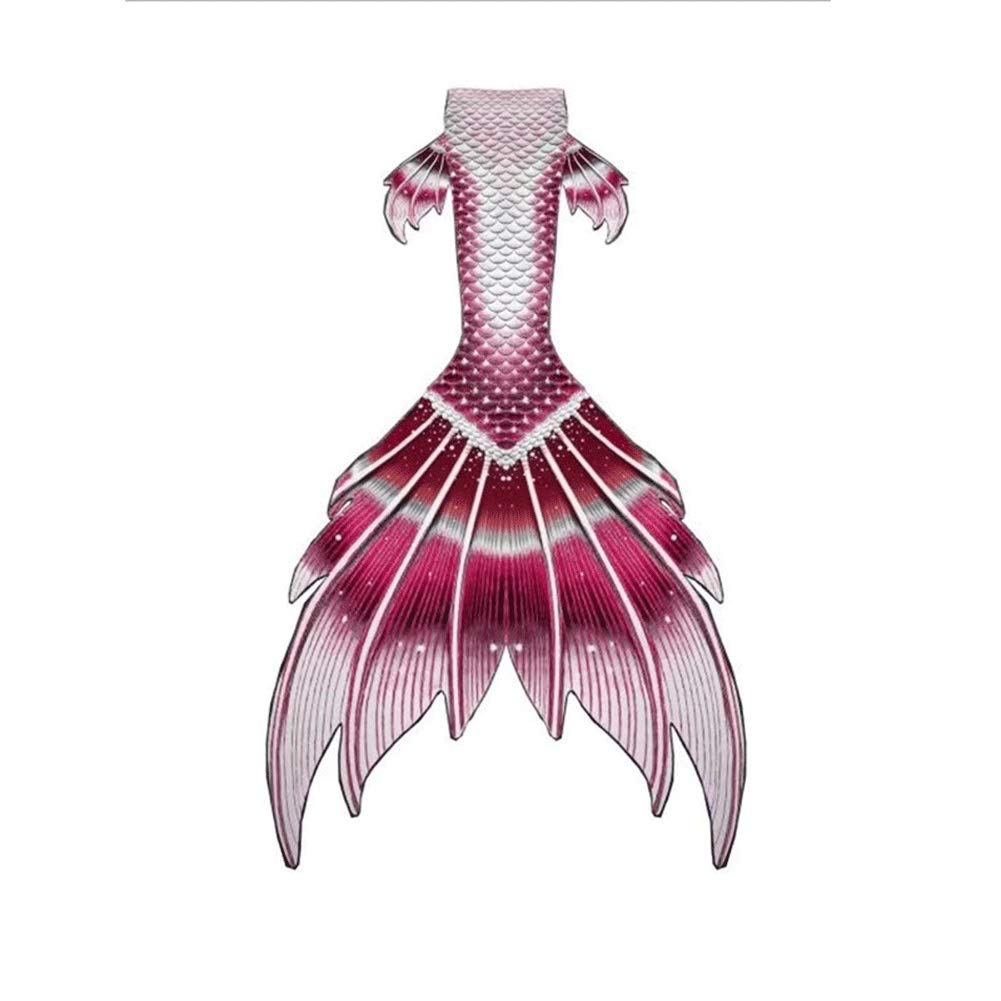 **Mermaid Swimsuit with Monofin - Colorful Bikini Mermaid Tail for Girls, Swimming Costume for Pool, Beach & Underwater Fantasy Play - Perfect Gift for Girls**