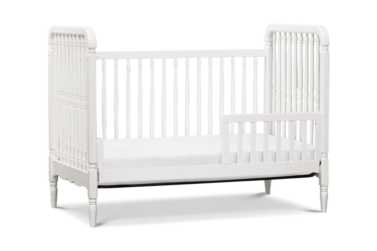 Namesake Liberty 3-in-1 Convertible Baby Crib with Toddler Bed Conversion Kit - White Nursery Furniture for Newborns to Toddlers | Perfect for Modern Nursery, Bedroom & Daycare Centers
