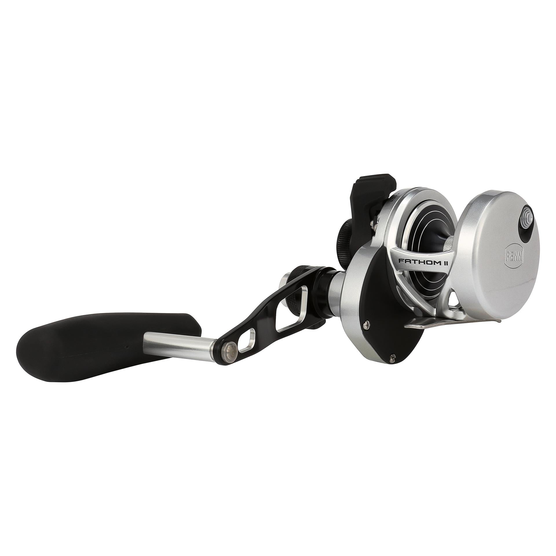 PENN Fathom™ II Lever Drag 2-Speed Conventional Fishing Reel - Saltwater & Offshore Angling, Big Game Fishing Gear for Tuna, Marlin, and Deep Sea Fishing