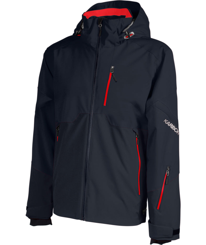 Karbon Hydrogen Ski Jacket for Men (K3123) - Waterproof Winter Jacket with Insulation - 2024 Edition - Perfect for Skiing, Snowboarding & Cold Weather Outdoor Activities