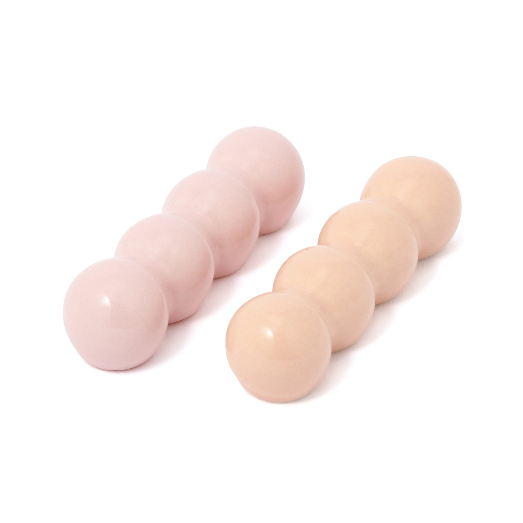 Pom Pom Pink Chopstick Rests Set of 2 - Elegant Tableware for Sushi, Asian Dining & Home Decor