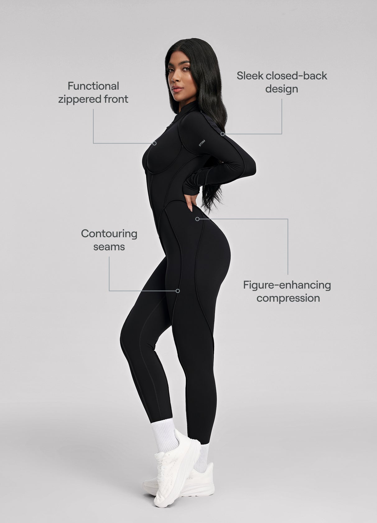 Closed Back Catsuit - Full Body Latex Outfit for Women & Men | Perfect for Fetish, Cosplay & BDSM