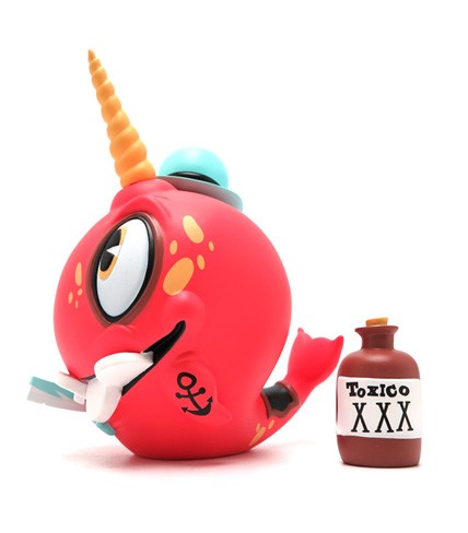 Mortimer the Mortician Red Edition - Unique Collectible Figurine for Horror Fans & Halloween Decor