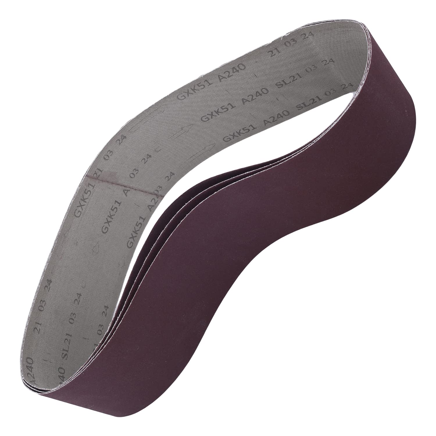 Utoolmart 3.9x36 Inch 240 Grit Aluminum Oxide Sanding Belts - 3 Pack for Wood Finishing, Metal Polishing & Drywall Sanding | Compatible with Portable Belt Sanders & Sharpening Tools | Ideal for DIY Projects, Furniture Refinishing & Metalwork