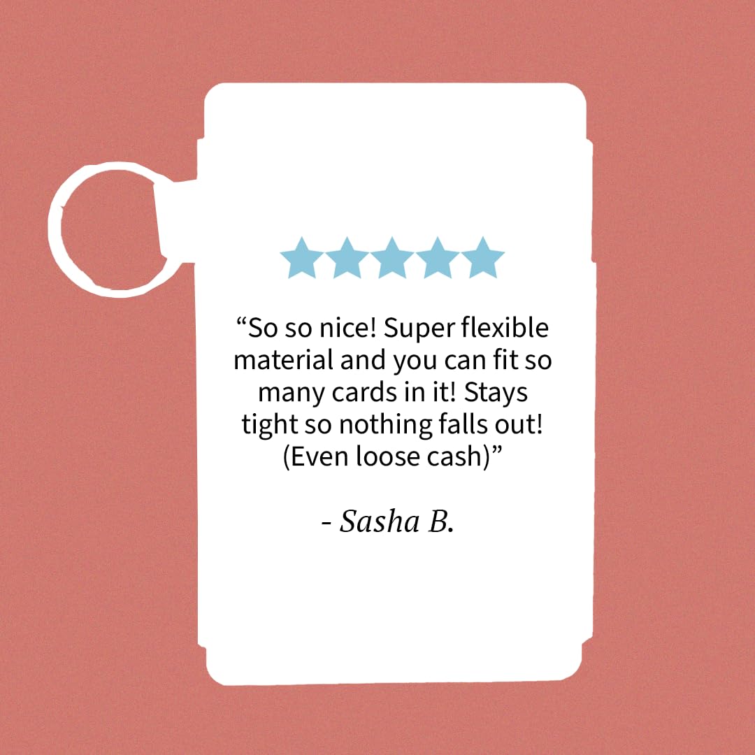 Ultra Slim Minimalist Card Holder Wallet for Men & Women - RFID Blocking, Lightweight & Durable - Perfect for Travel, Everyday Carry & Minimalist Lifestyle
