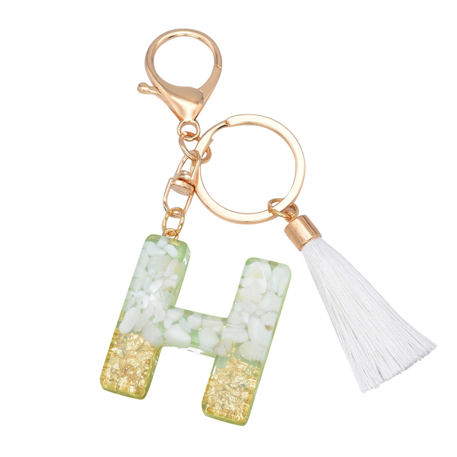 Creative Translucent Resin Letter Keychain - Personalized Color Pendant Jewelry for Gifts, Backpacks, and Everyday Carry