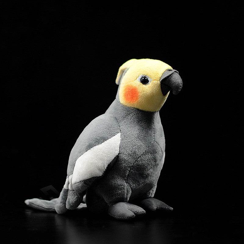 Old N Gray Lovebirds Stuffed Animal Plush Toy | Cute Realistic Parrot Plushie for Kids & Adults | Perfect for Home Decor, Gift Giving & Bird Lovers