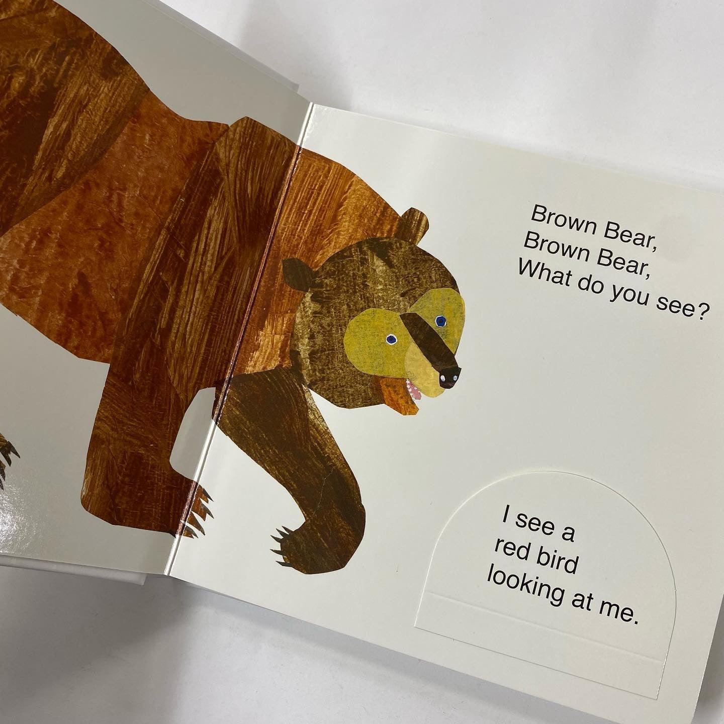 Brown Bear, Brown Bear, What Do You See? - Interactive Lift-the-Flap Children's Board Book | Perfect for Bedtime Stories & Early Learning