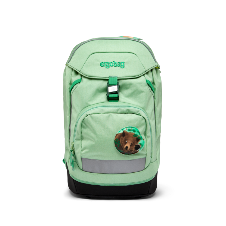Ergobag Prime School Backpack for Kids - Lightweight & Durable PineBear Design (2024 New Collection) - Perfect for Elementary Students, Daily School Use & Travel