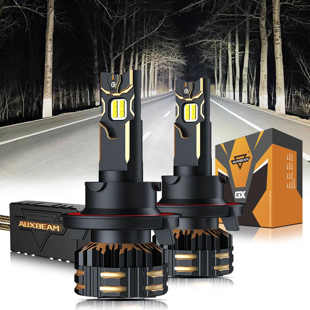 Brightest GX Series 25000LM 120W LED Headlight Bulbs 6500K Cool White - High Performance Car Lighting for Night Driving, Off-Road & Foggy Conditions