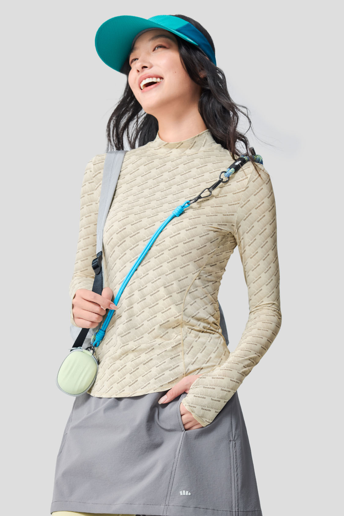 Breeze Women's Lightweight Breathable Sun Protection Base Layer UPF 50+ for Hiking, Running & Outdoor Activities