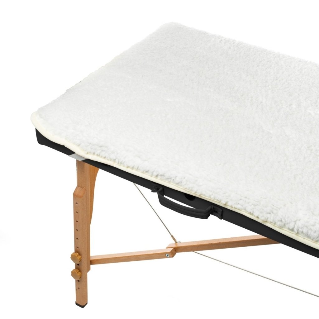 2-Piece Fleece Massage Table Pad Set for Spa, Salon & Home Use - Soft & Comfortable Massage Bed Covers